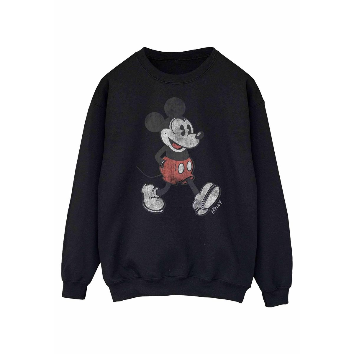 Disney - "Walking" Sweatshirt für Damen (Schwarz)