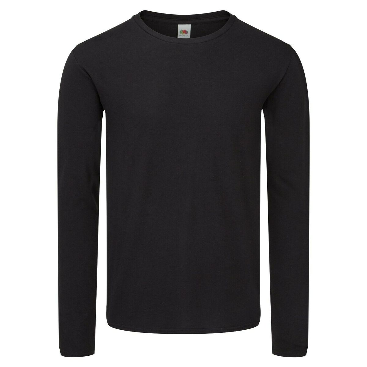 Herren Langarm T-Shirt mit Rundhalsausschnitt