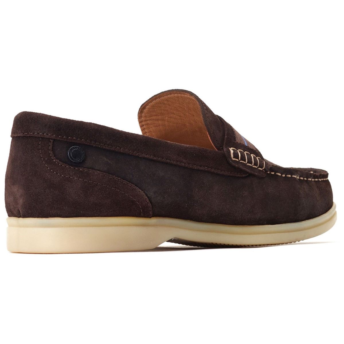 Klassische Wildleder-Loafer mit Riemen