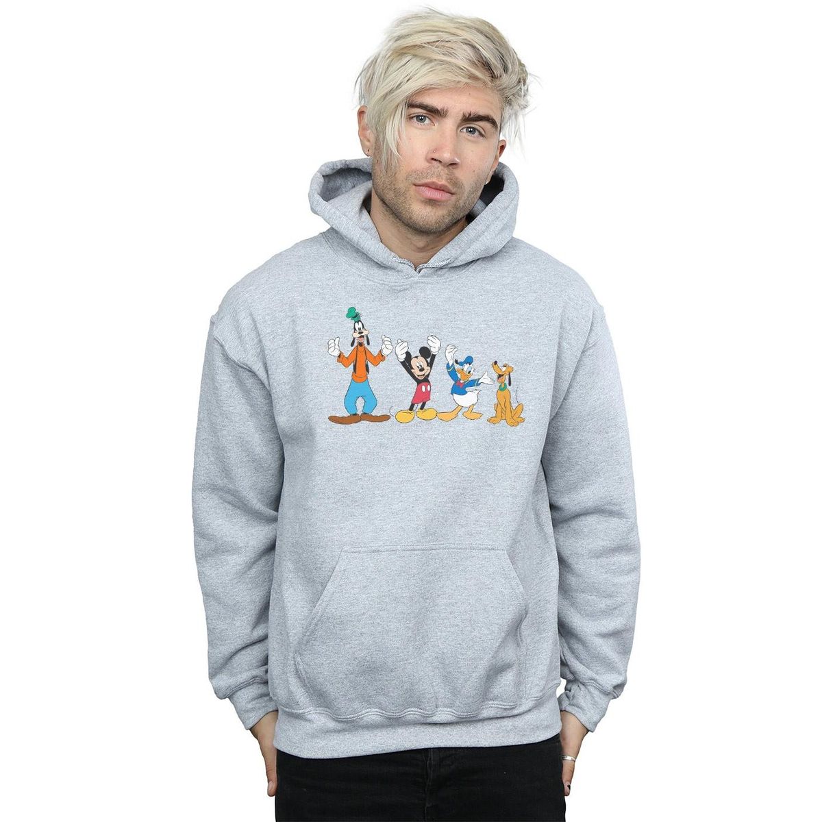 Fleece-Hoodie mit ikonischem Charakter-Print