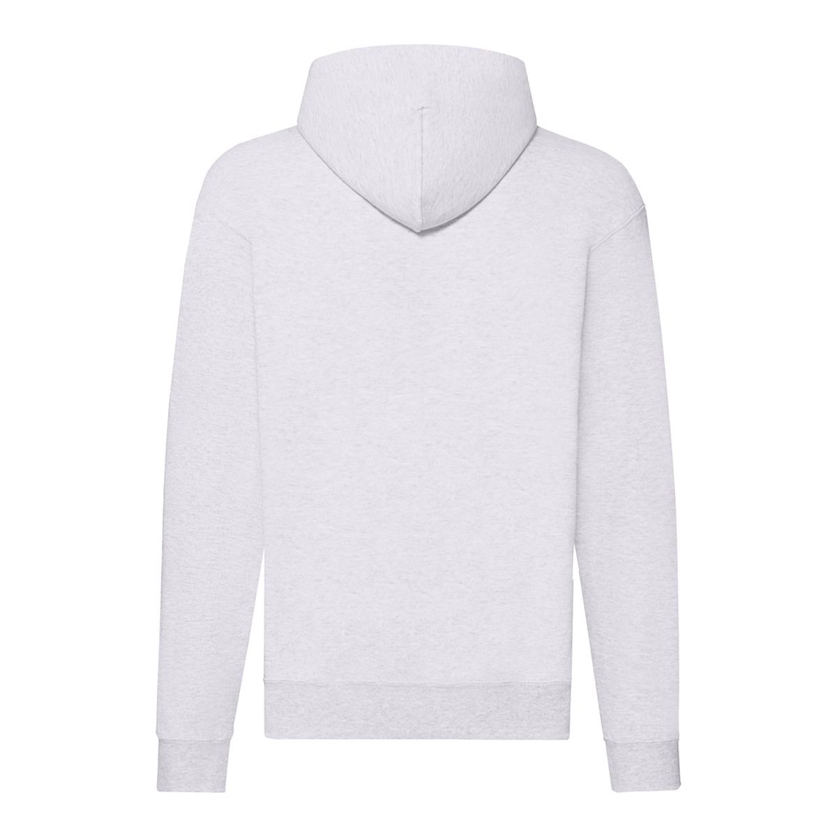 Klassischer Kapuzenpullover mit Reißverschluss