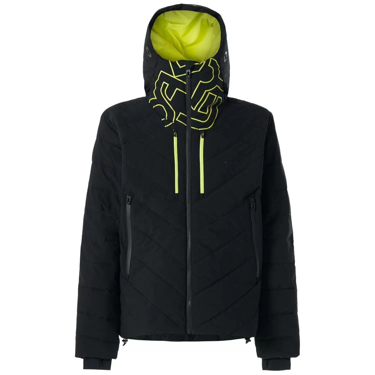 Isolierte Kapuzenjacke mit Reißverschluss