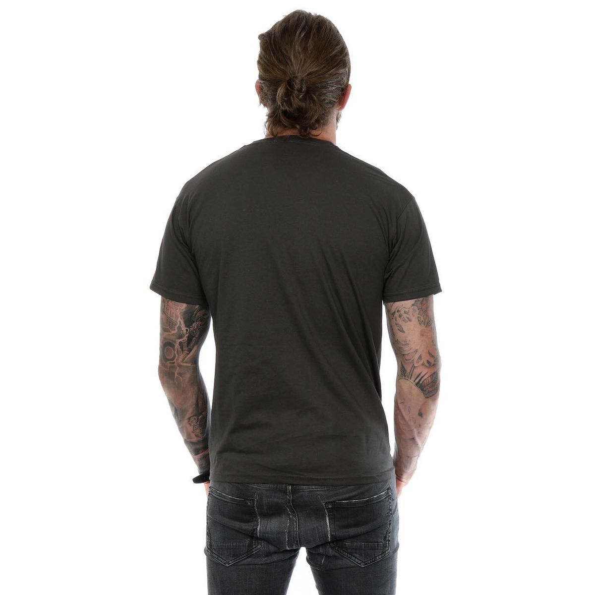 Disney - "The Jungle Book Classic Mowgli And Baloo" T-Shirt für Herren (Hellgrau)