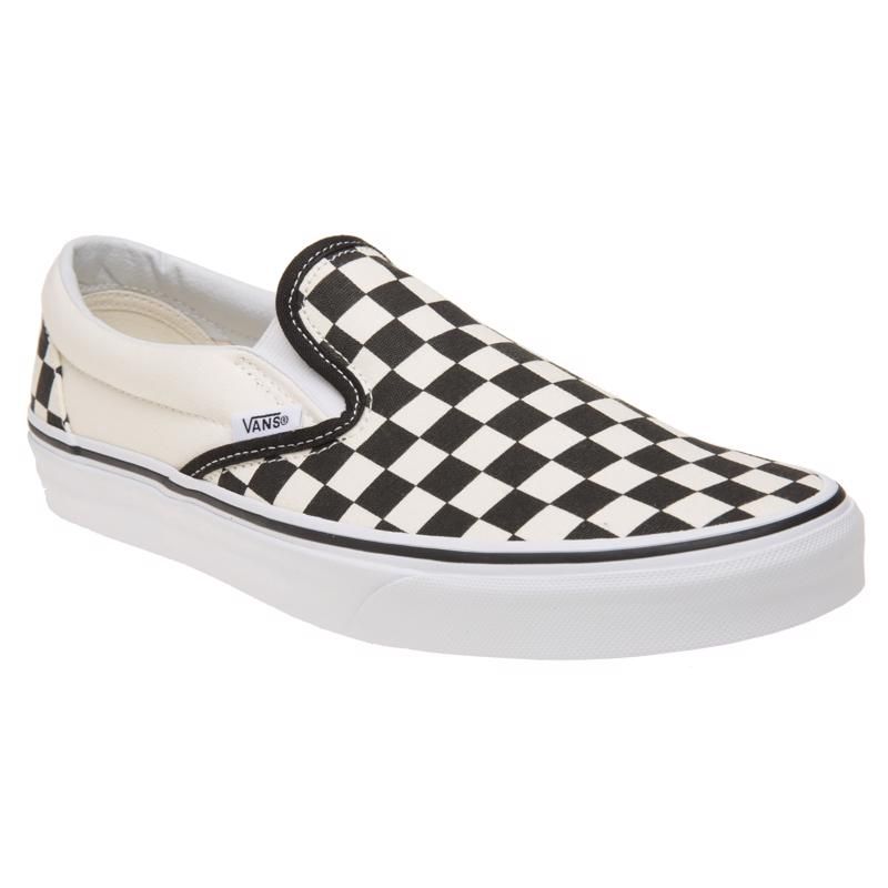Klassischer karierter Slip-On-Sneaker