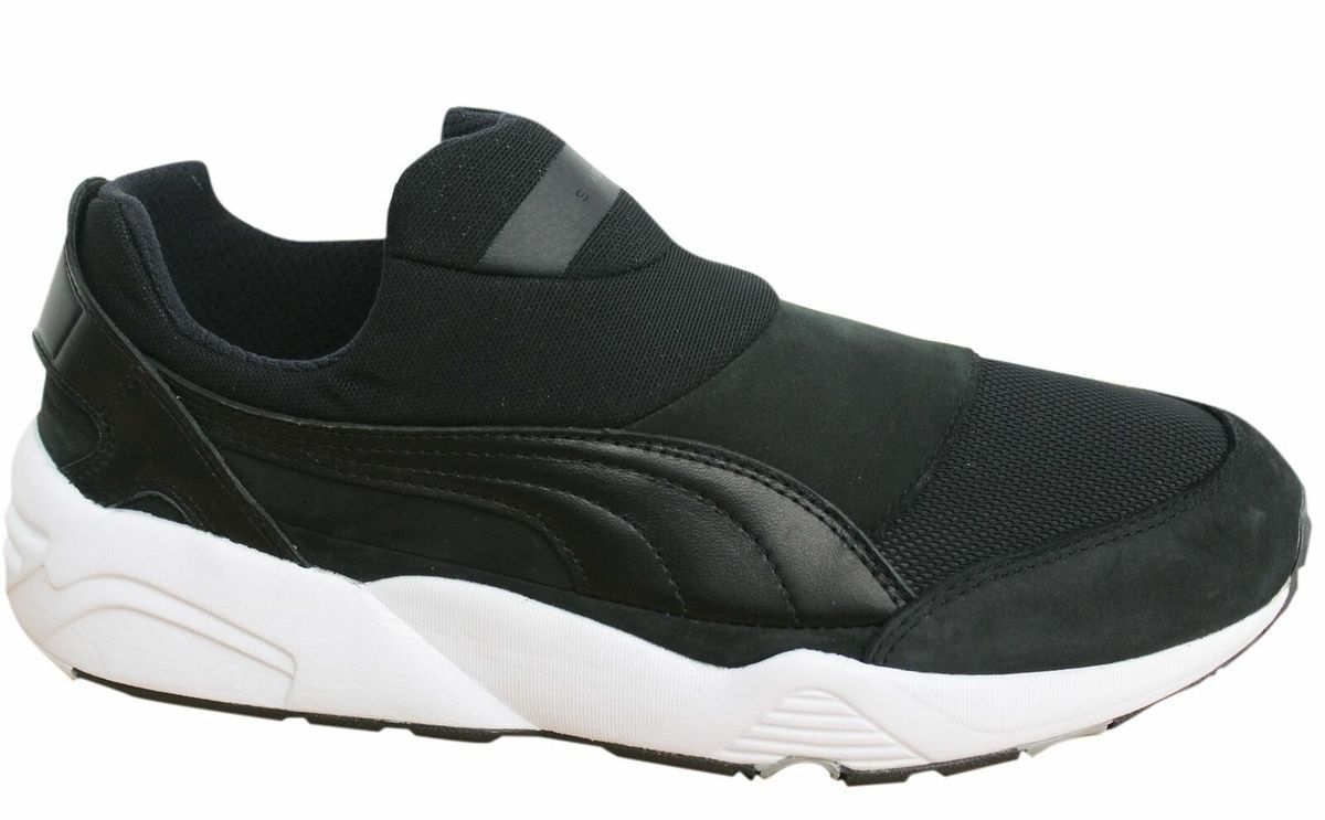 Schwarzer Herren Slip-On Fashion Trainer