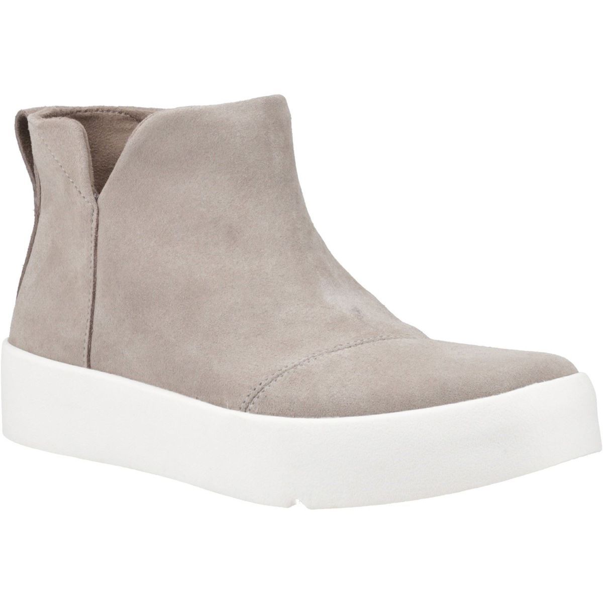 TOMS Verona Mid Leder Damen Stiefel Taupe