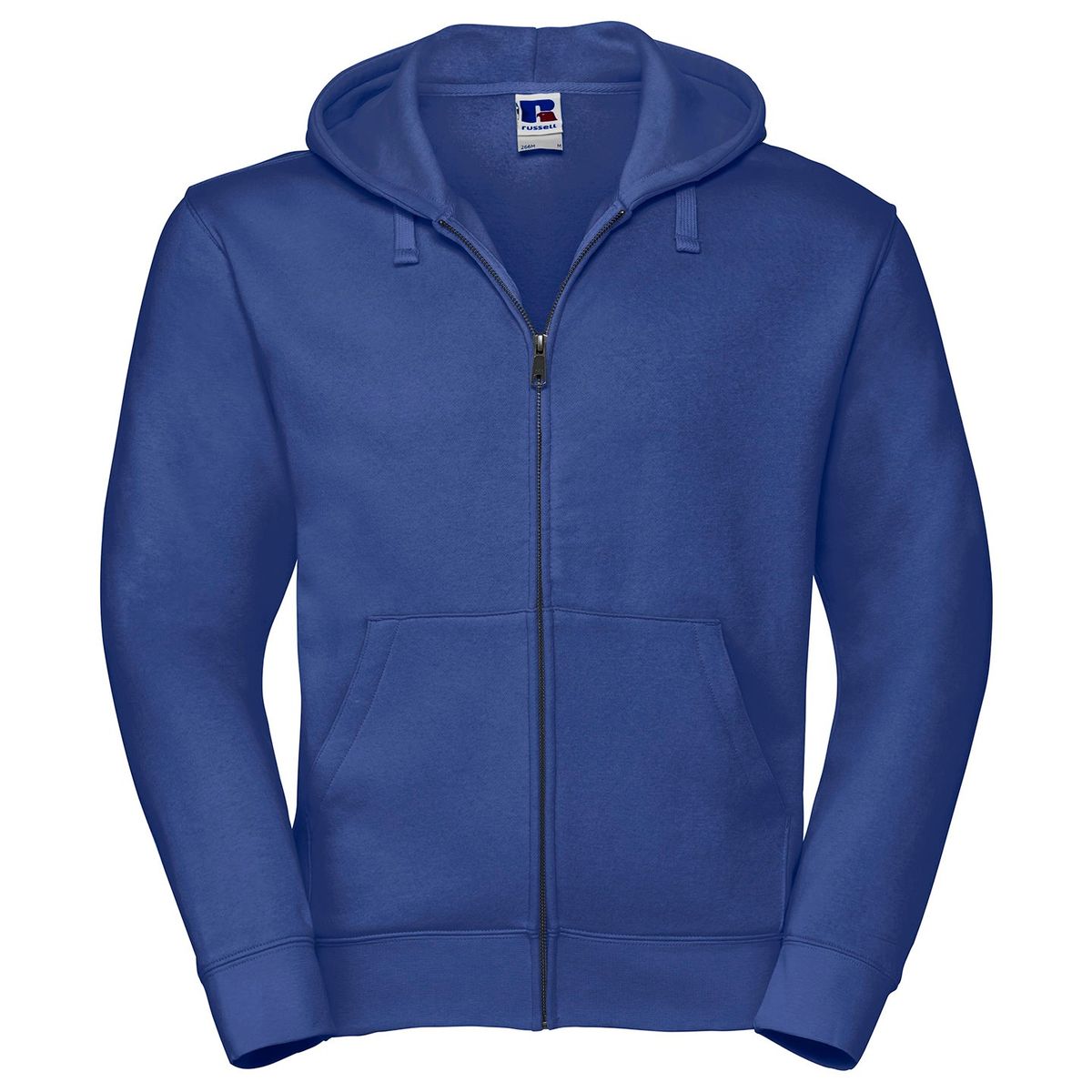 Herren Fleece Hoodie mit durchgehendem Reißverschluss