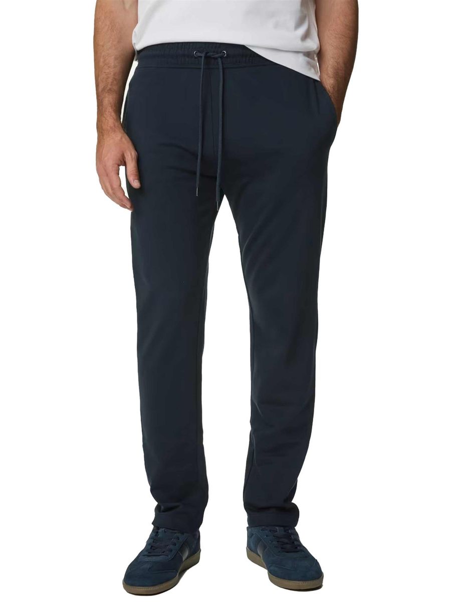 Herren Fleece Jogginghose mit offenem Saum