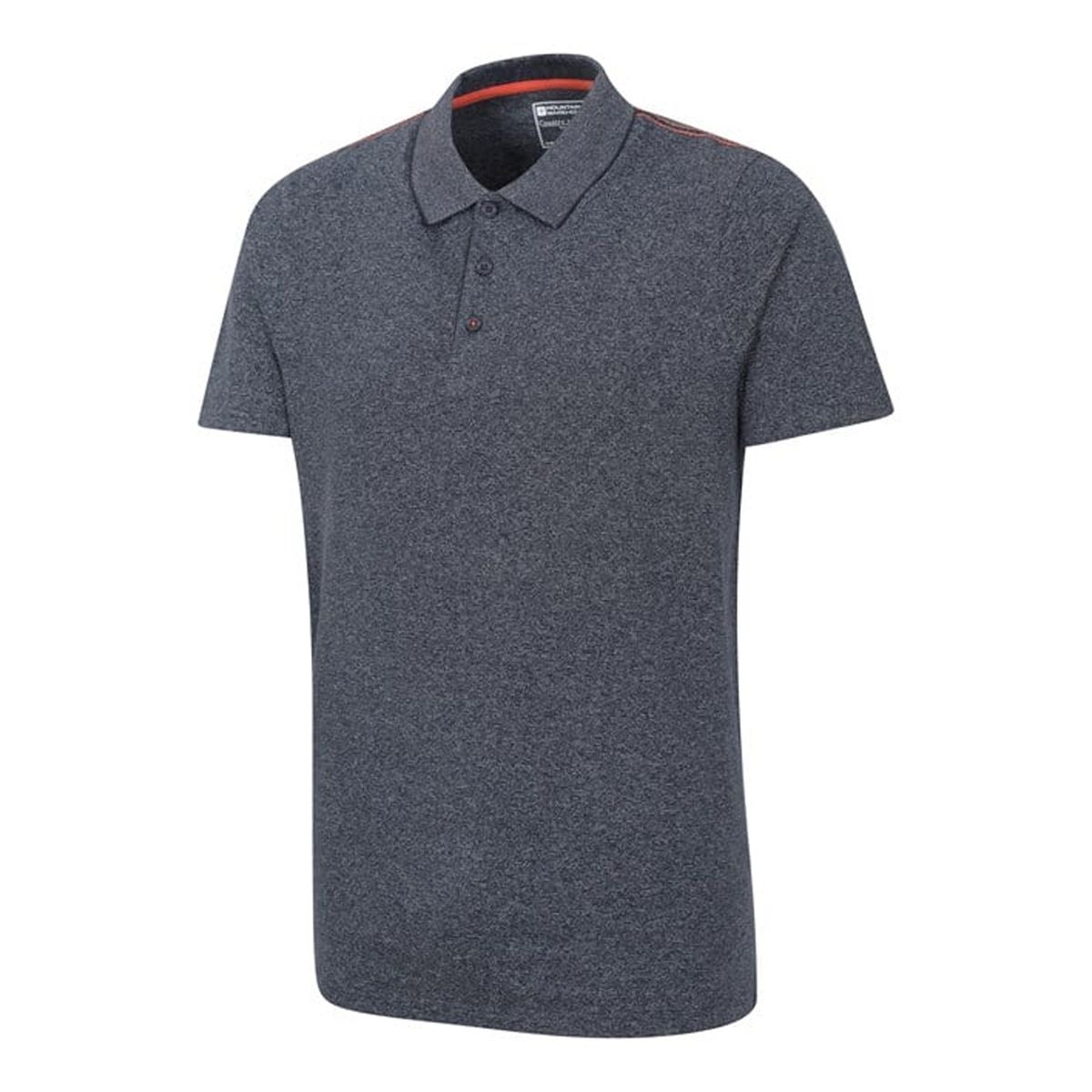Strukturiertes Baumwoll-Mix Poloshirt