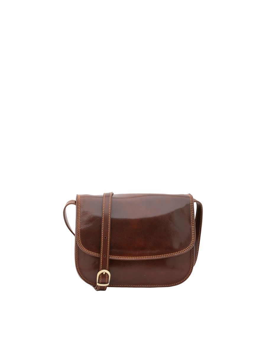 Leder Satteltasche Umhängetasche
