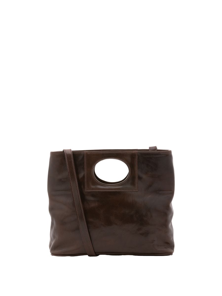 Leder Satteltasche Umhängetasche