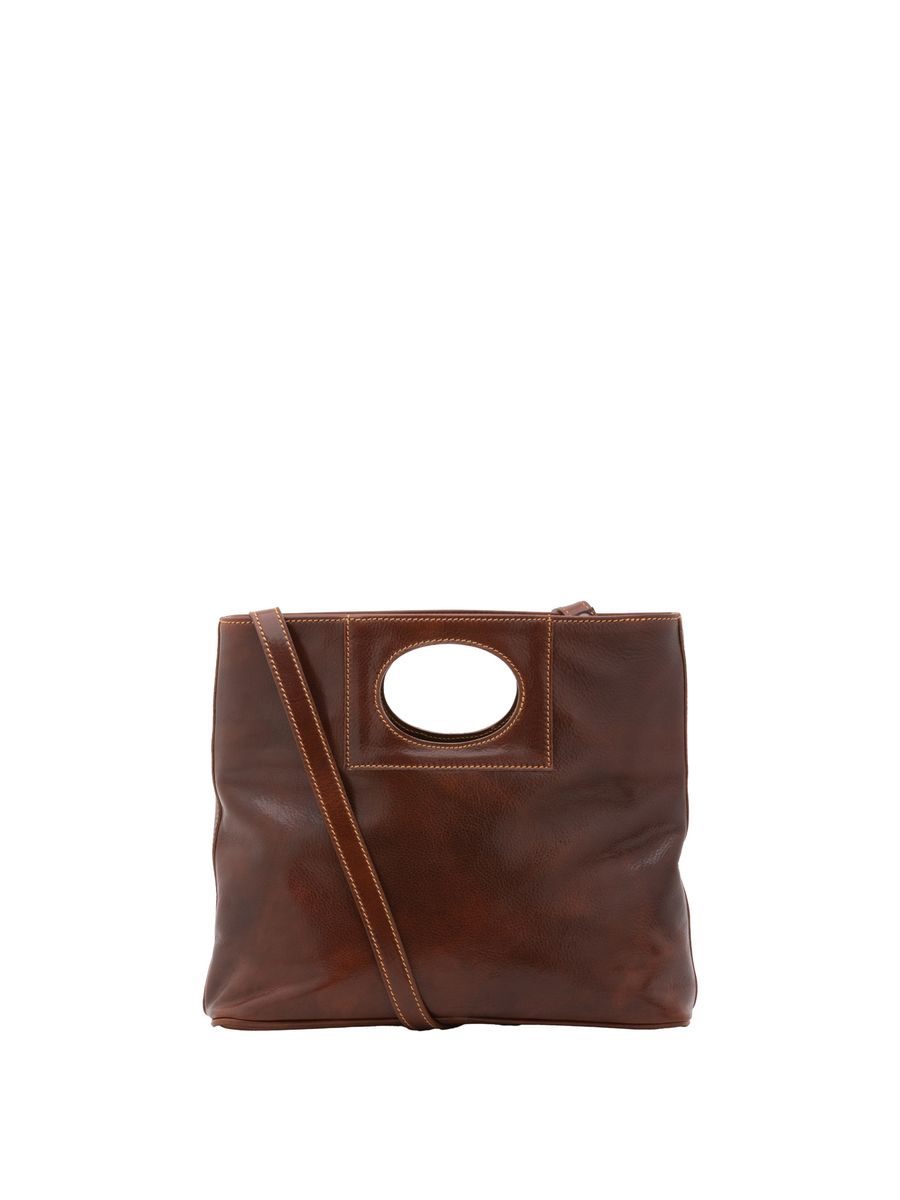 Leder Satteltasche Umhängetasche