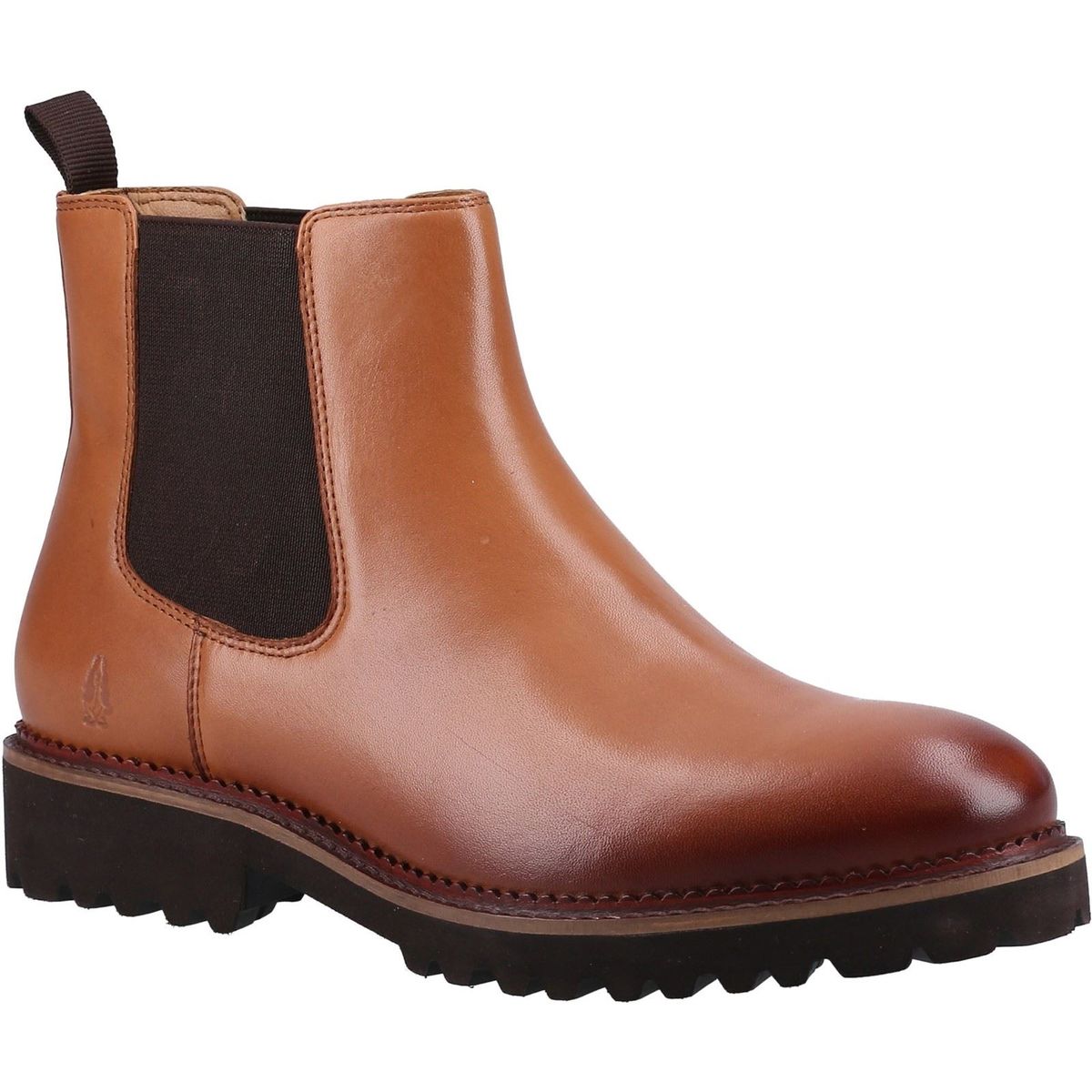 Hush Puppies Gwyneth Chelsea Wildleder Damen Tan Stiefel