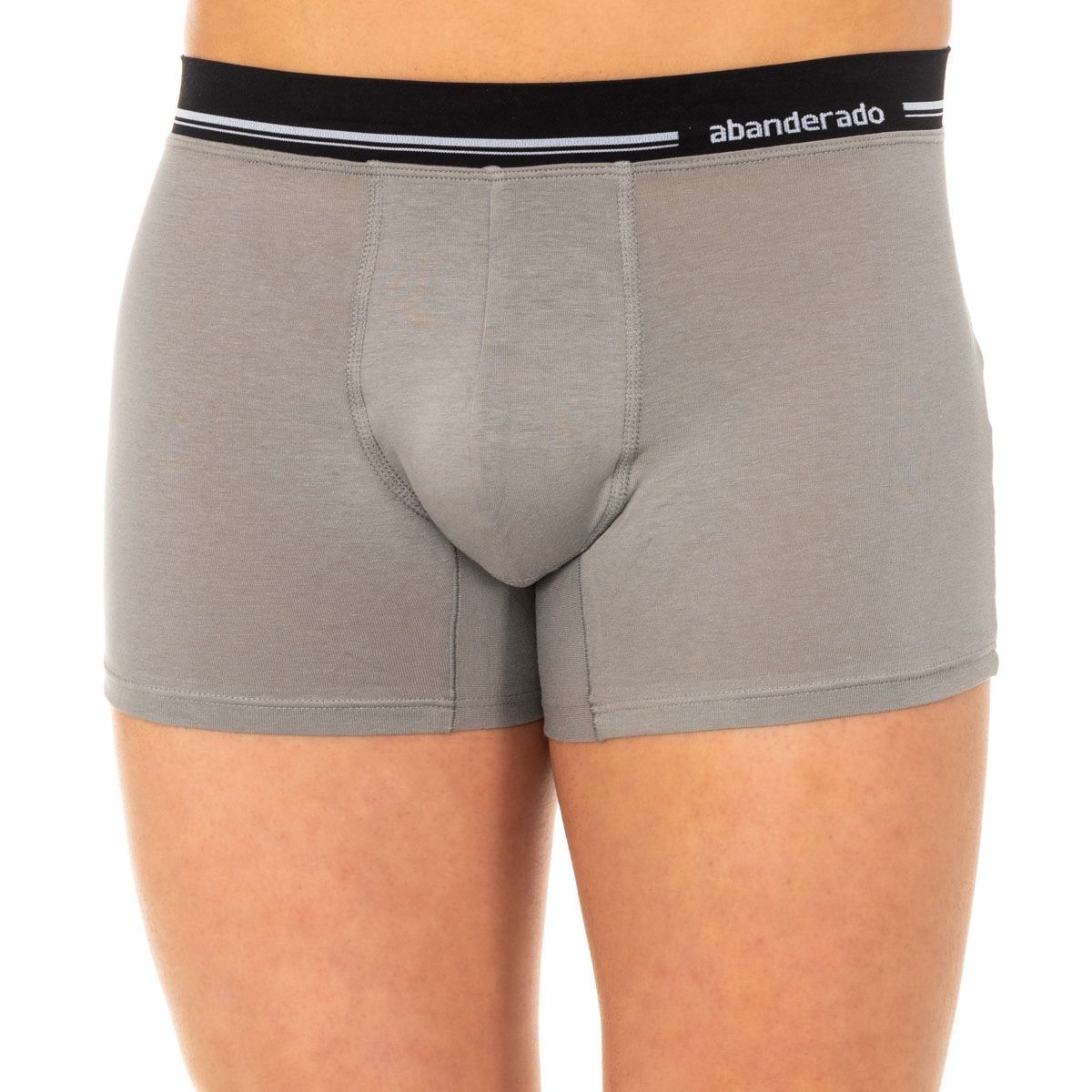 Herren Weiße Baumwollmischung Boxershorts