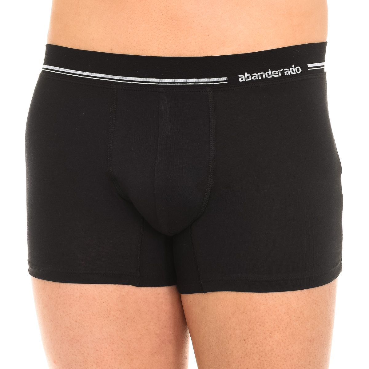Herren Weiße Baumwollmischung Boxershorts