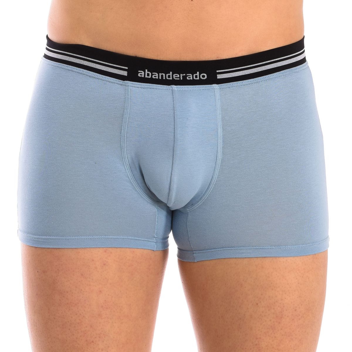 Herren Weiße Baumwollmischung Boxershorts