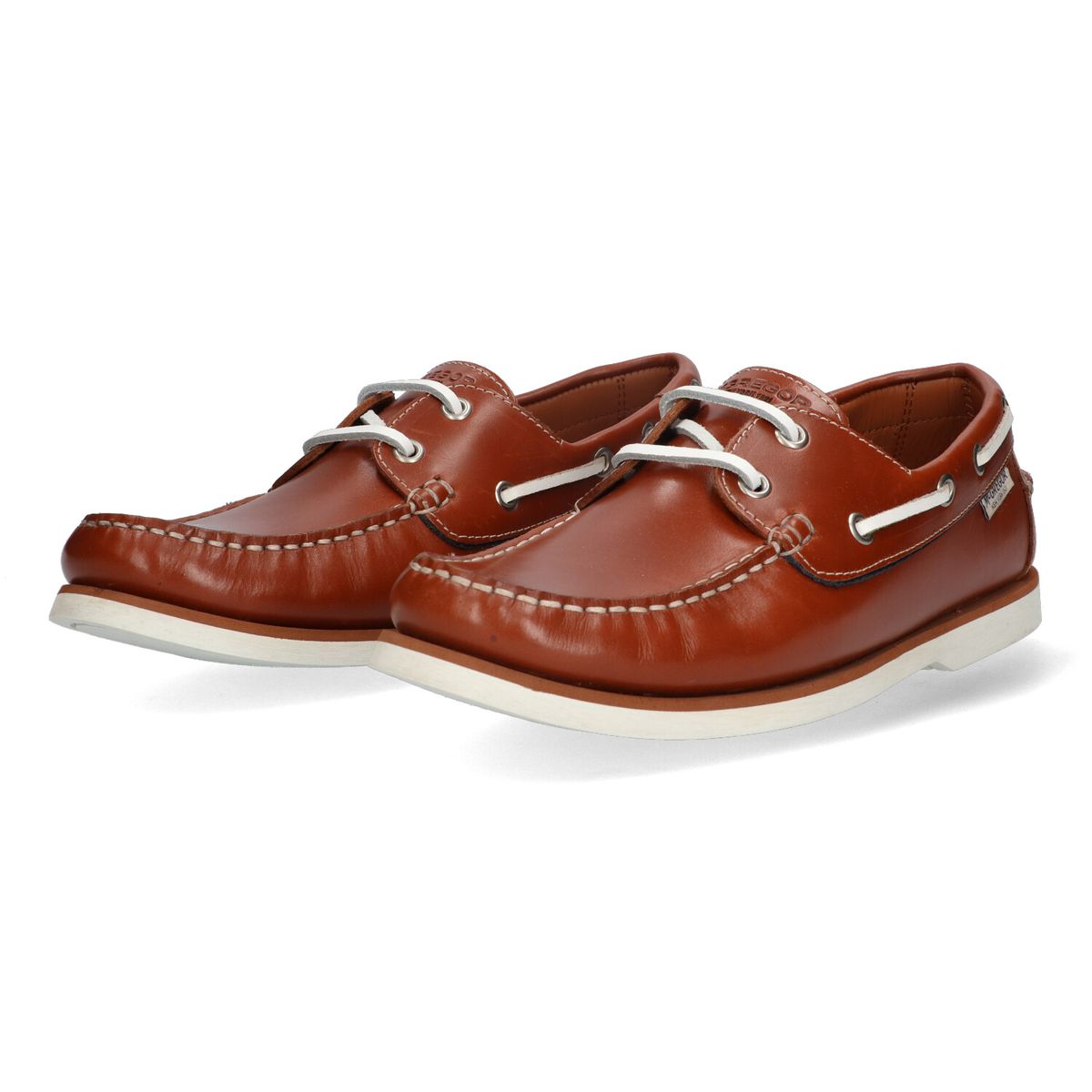 Klassische Leder-Bootsschuhe