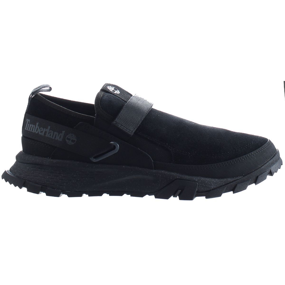 Schwarzer Herren Slipper Freizeitschuh