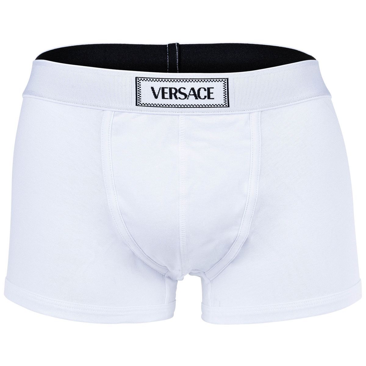 Herren Baumwoll-Boxershorts, Weiß