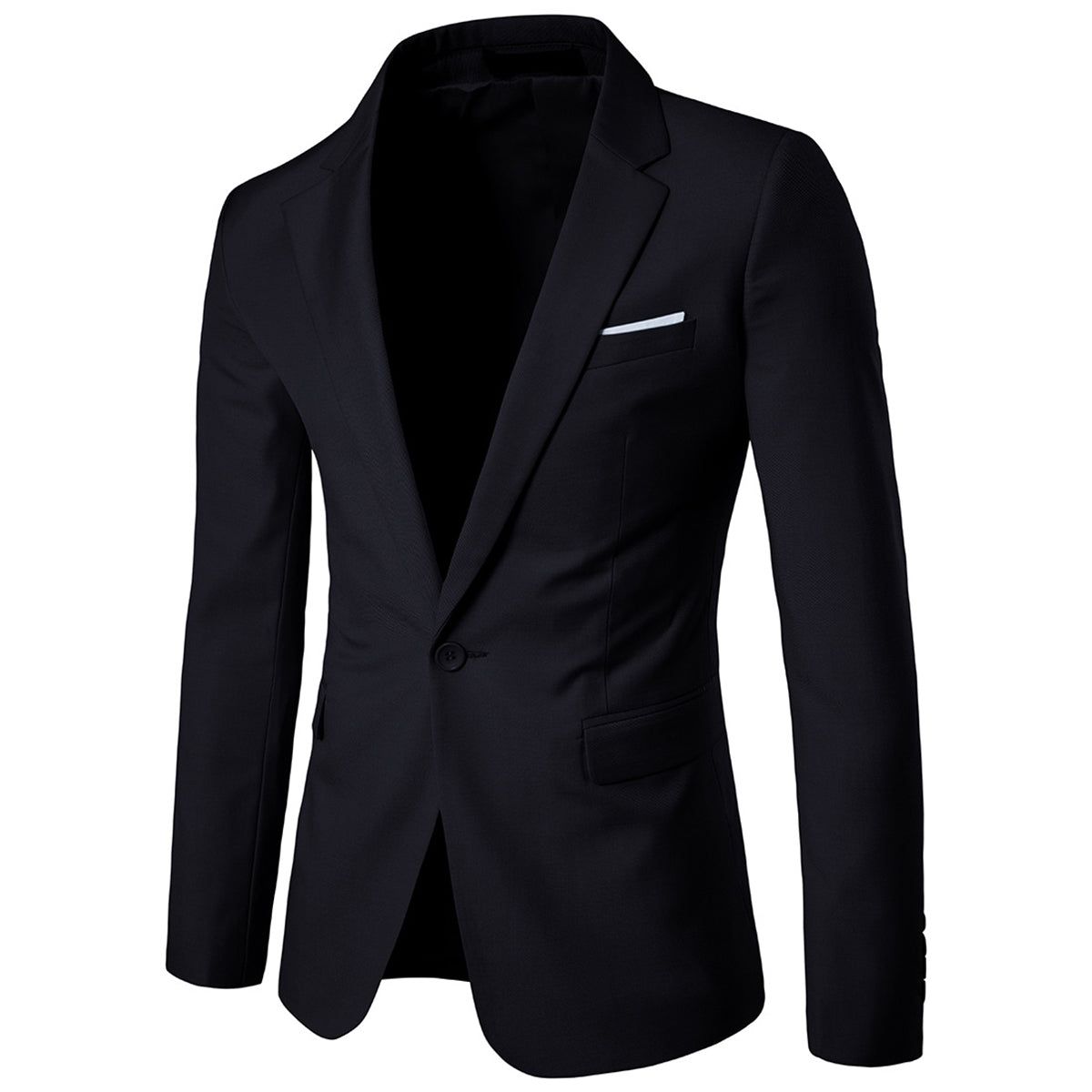 Herren Slim Fit Freizeitblazer