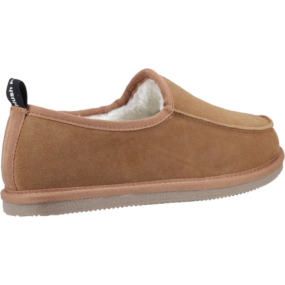 Klassische Wildleder Slip-On Hausschuhe