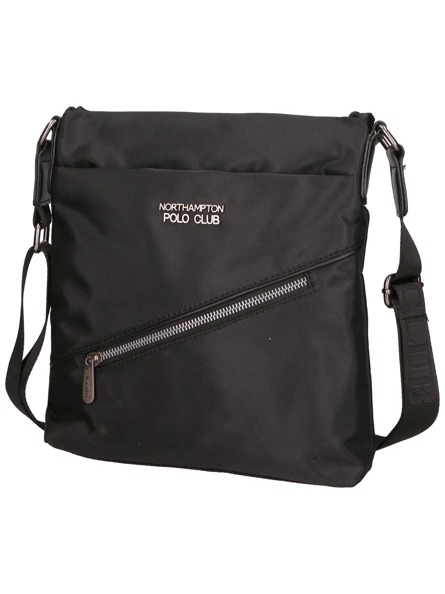 Kompakte Messenger-Tasche aus Kunstleder