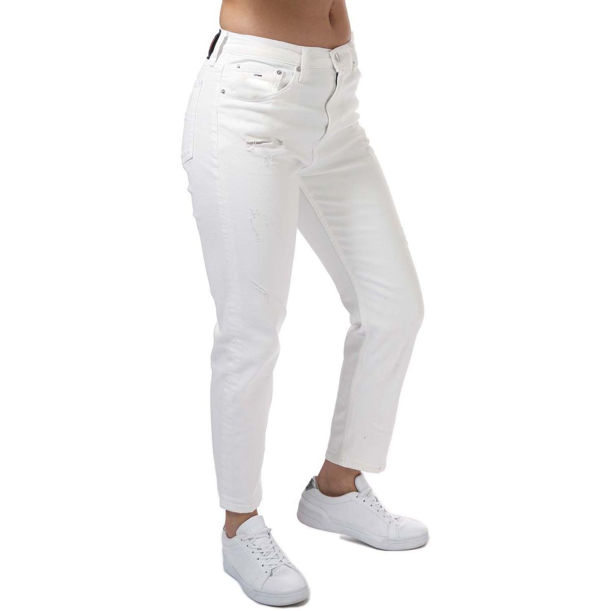 Damen High-Waist Karottenjeans