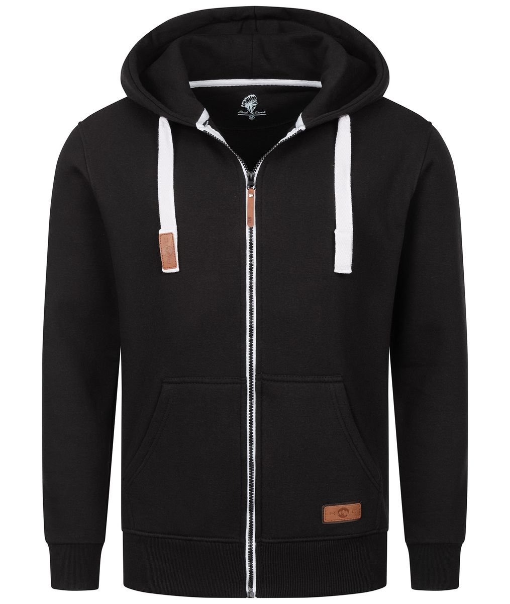 Klassischer Kapuzenpullover mit Kordelzug