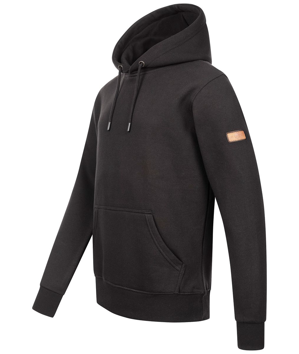 Essentieller Kapuzenpullover aus Baumwollmischgewebe