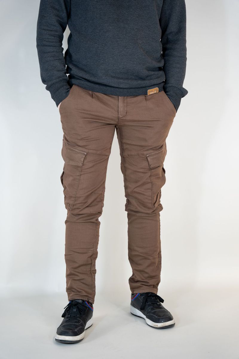 Herren Slim Fit Cargohose