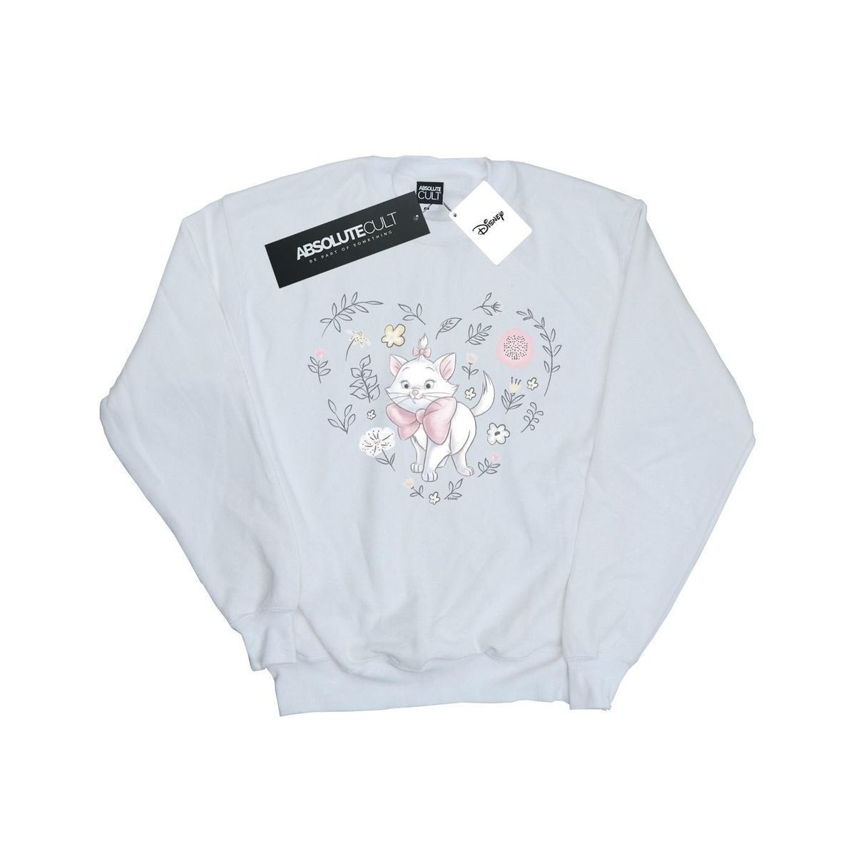 Disney - "The Aristocats" Sweatshirt für Mädchen (Weiß)