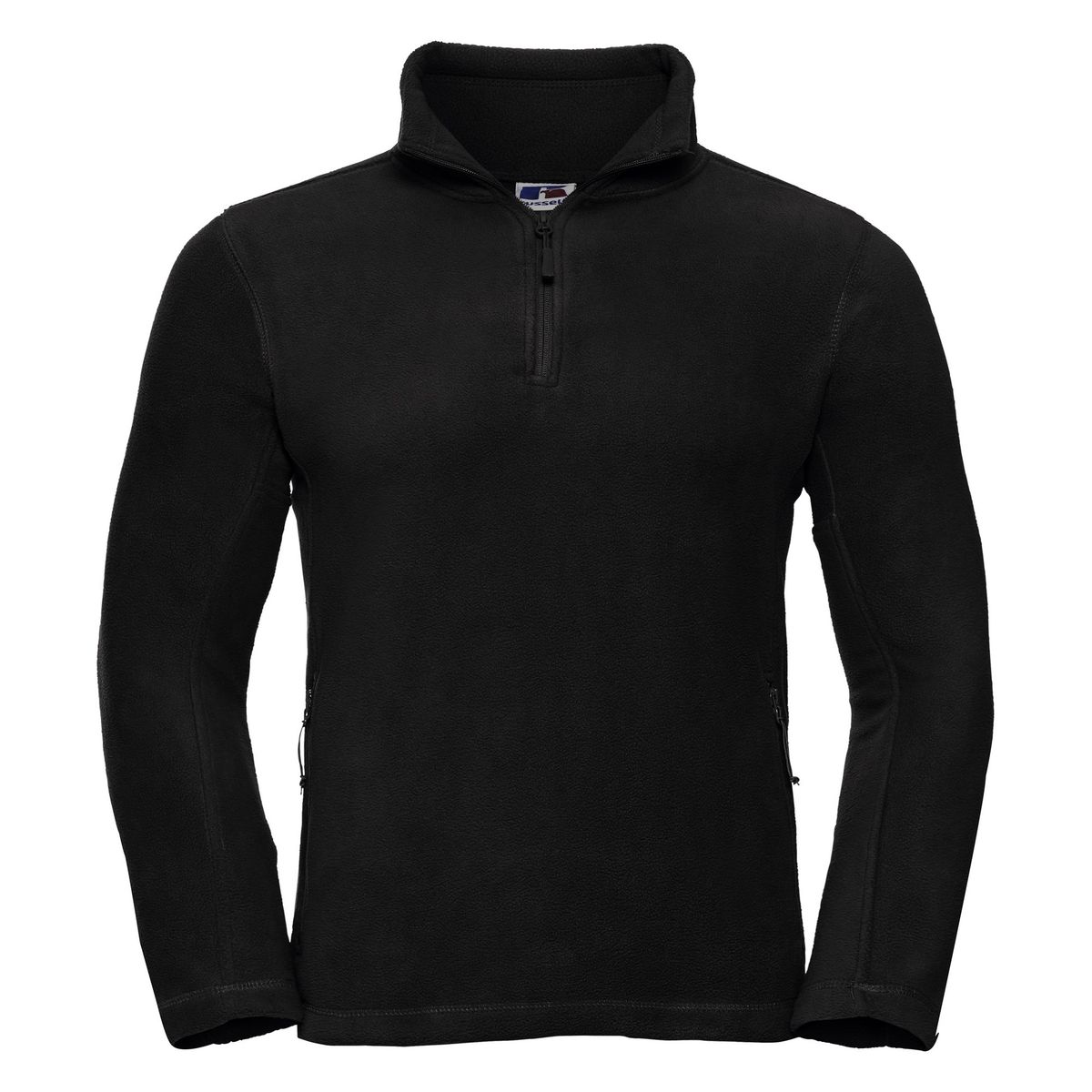 Herren Viertel-Reißverschluss Fleece-Pullover Top