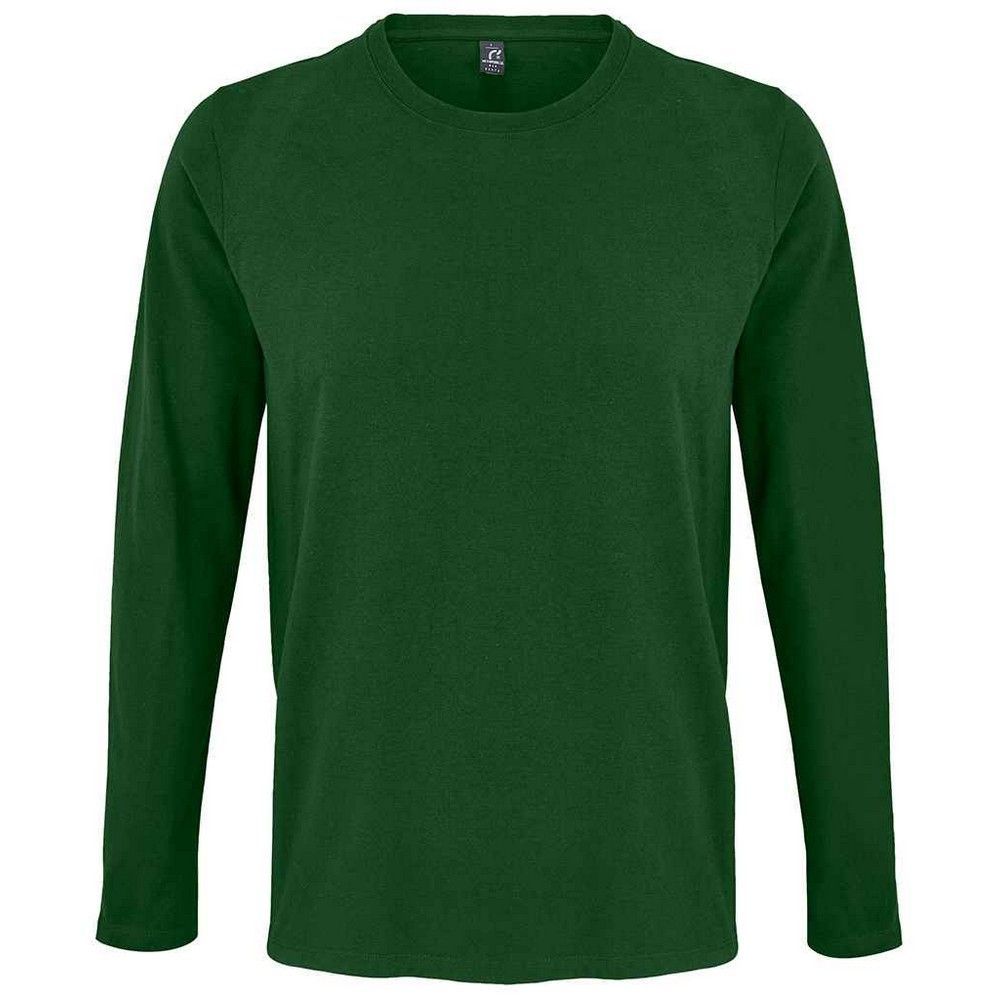 Herren Langarm Baumwoll T-Shirt
