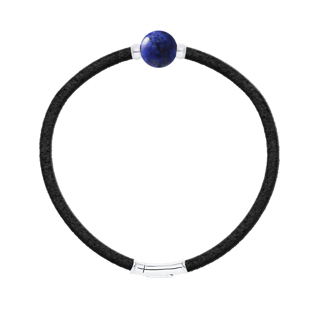 Lapislazuli Kordelarmband Sterlingsilber