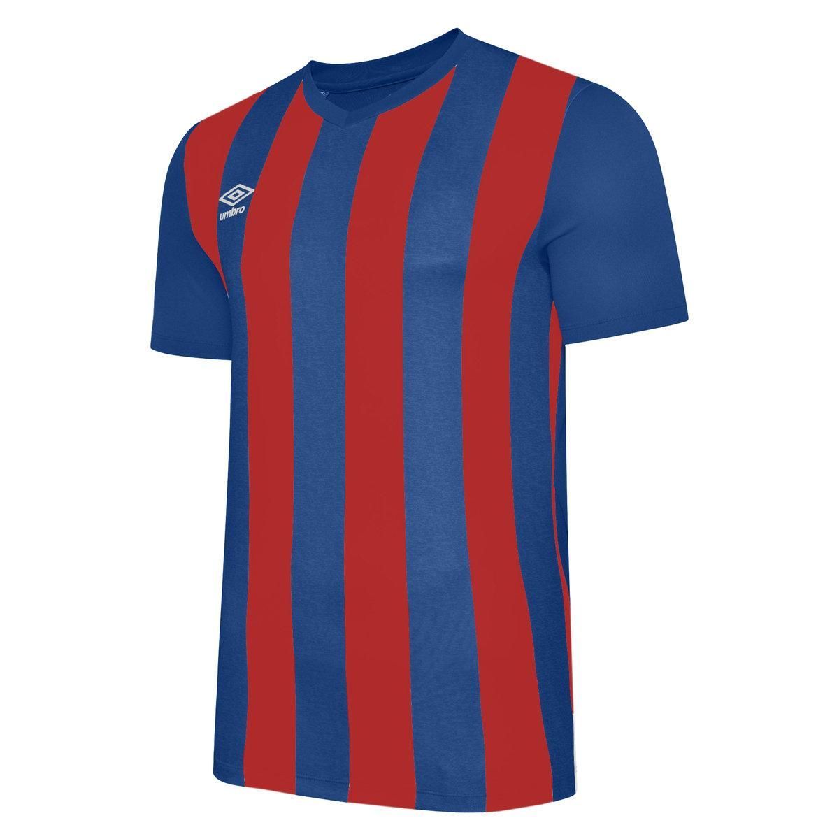 Gestreiftes kurzärmeliges Jersey-T-Shirt