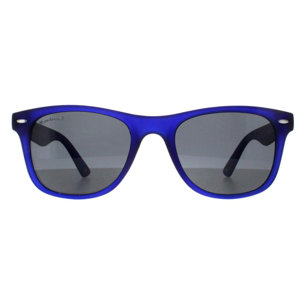 Rechteckige Unisex-Sonnenbrille mit Rahmen