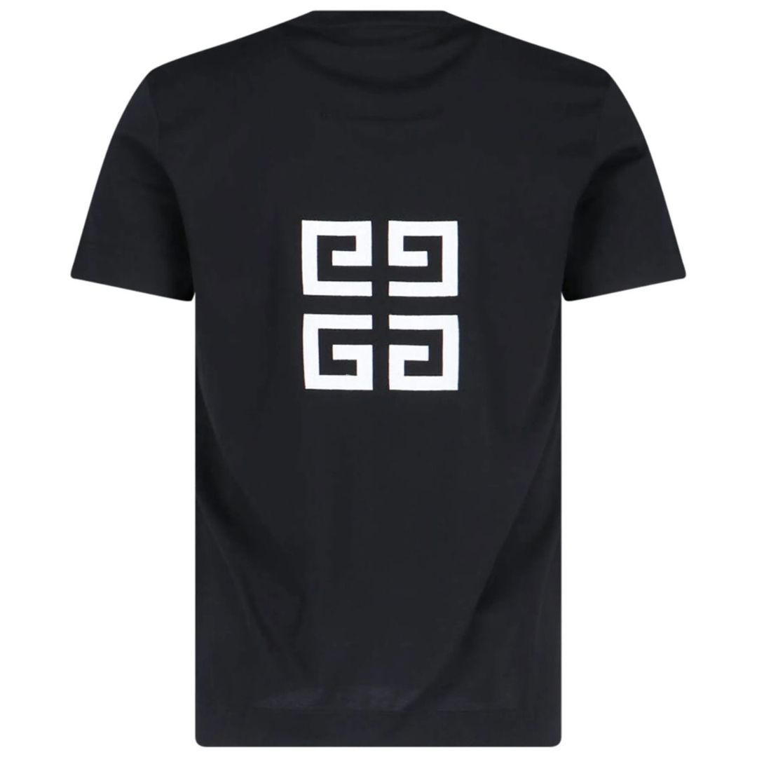 Oversize-Baumwollshirt mit Logo-Stickerei