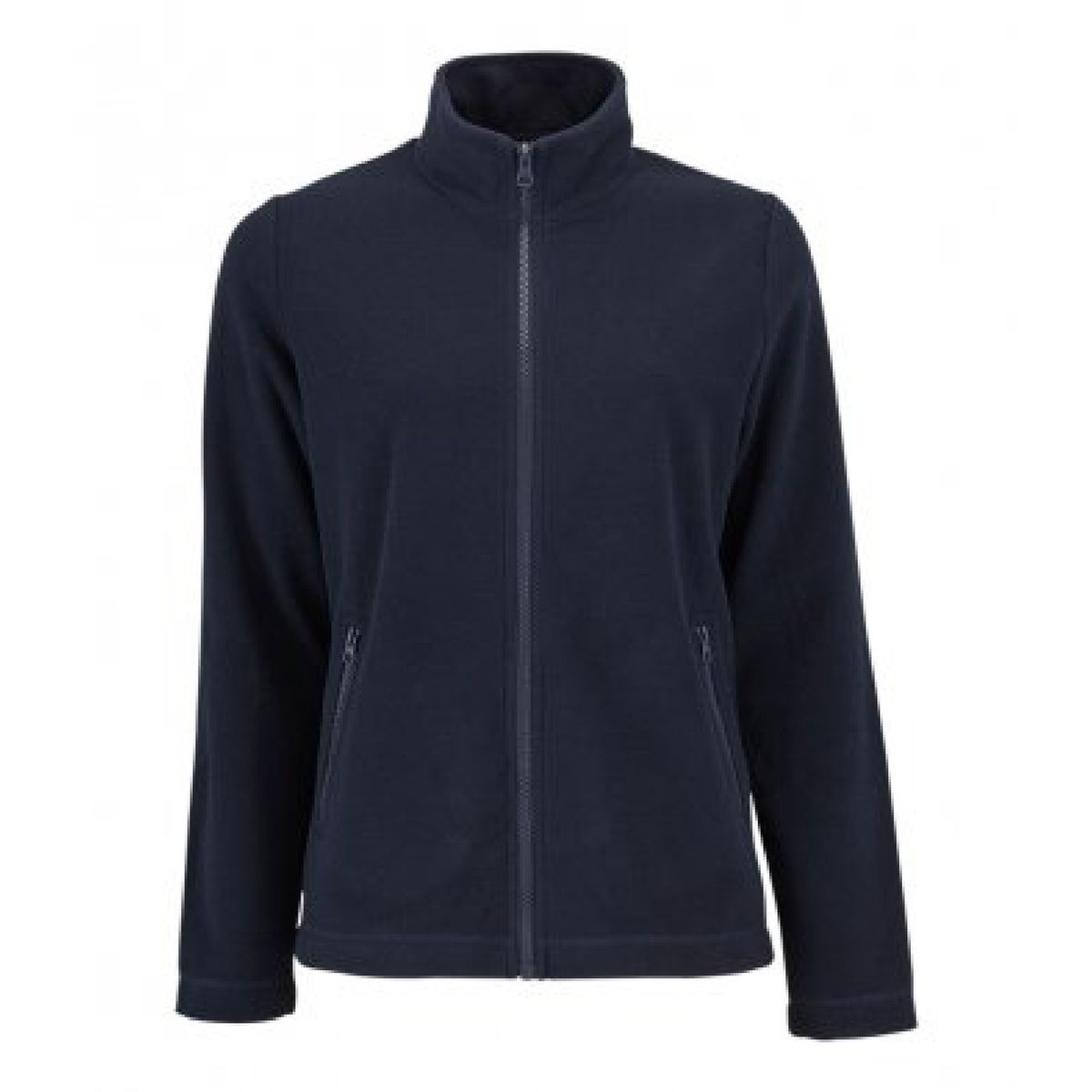 Klassische Fleecejacke mit Reißverschluss für Damen