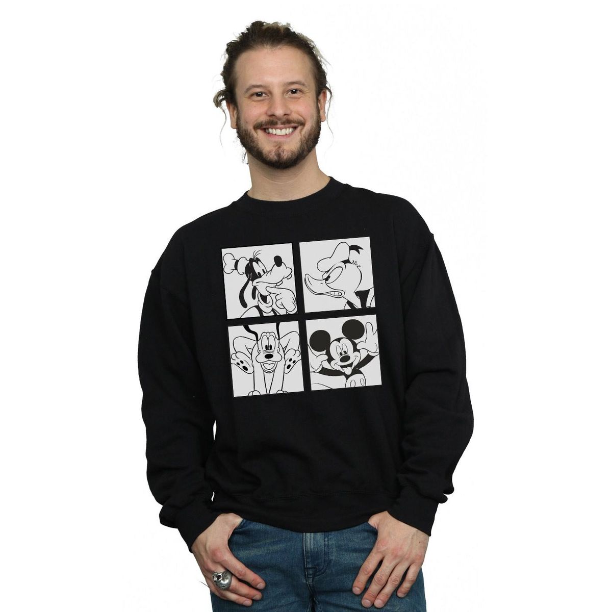 Sweatshirt mit ikonischen Disney-Charakteren