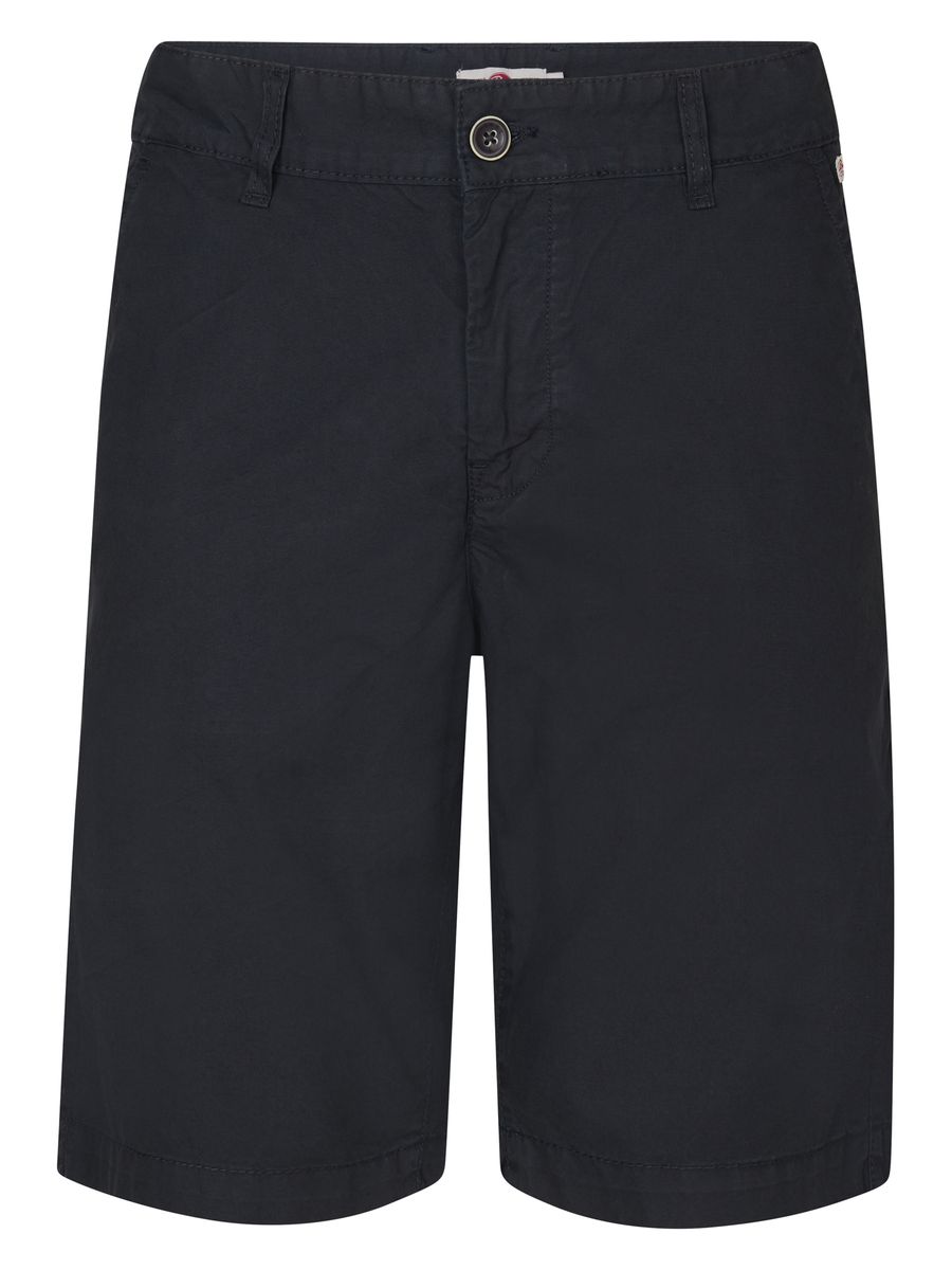 Marineblaue Chino Shorts Klassische Passform