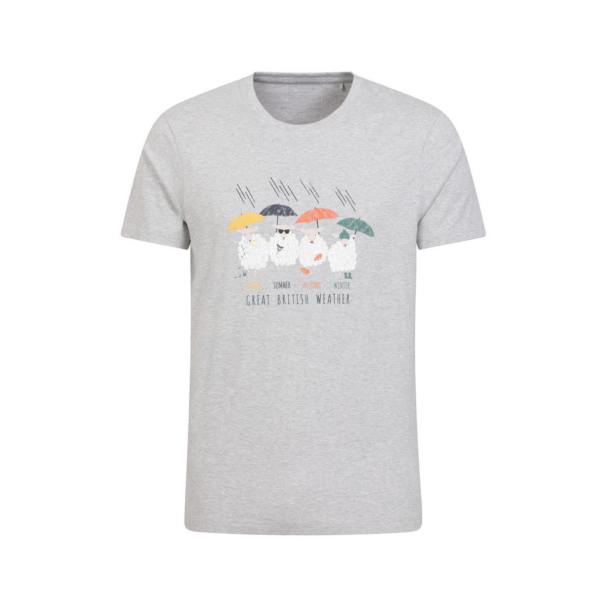 Great British Weather Schäfchen Grafik T-Shirt
