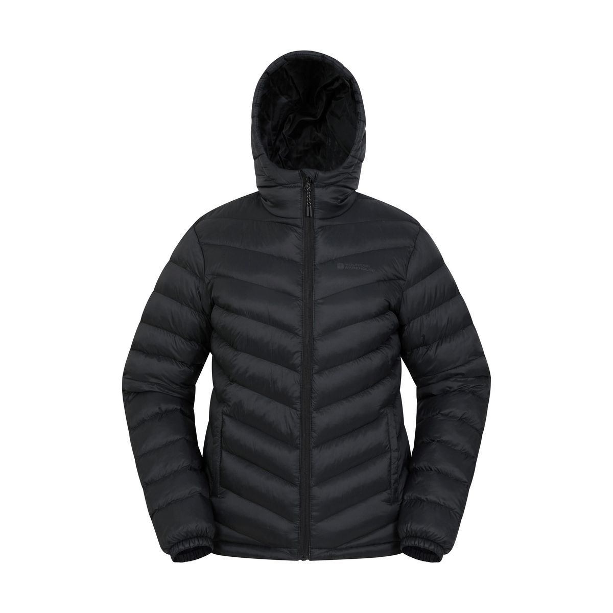 Mountain Warehouse Womens/Ladies Seasons Padded Jacket (Jet Black)