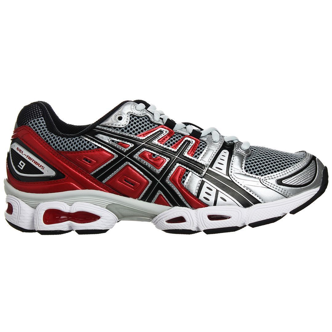 Asics Gel-Nimbus 9 Herren Silber Sneakers