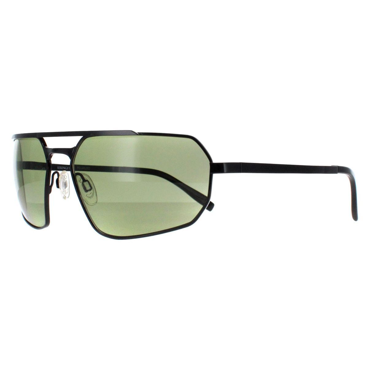Rechteckige Sonnenbrille mit polarisierten Gläsern