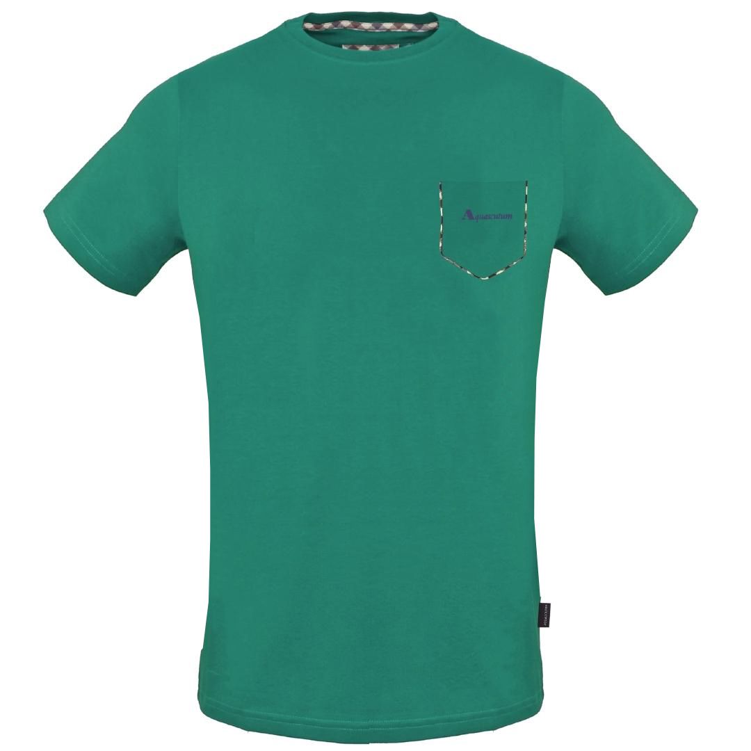 Klassisches T-Shirt mit Tasche