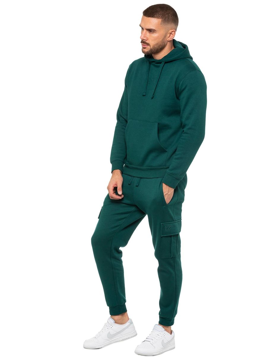 Hoodie und Cargo-Jogger-Set mit Logo