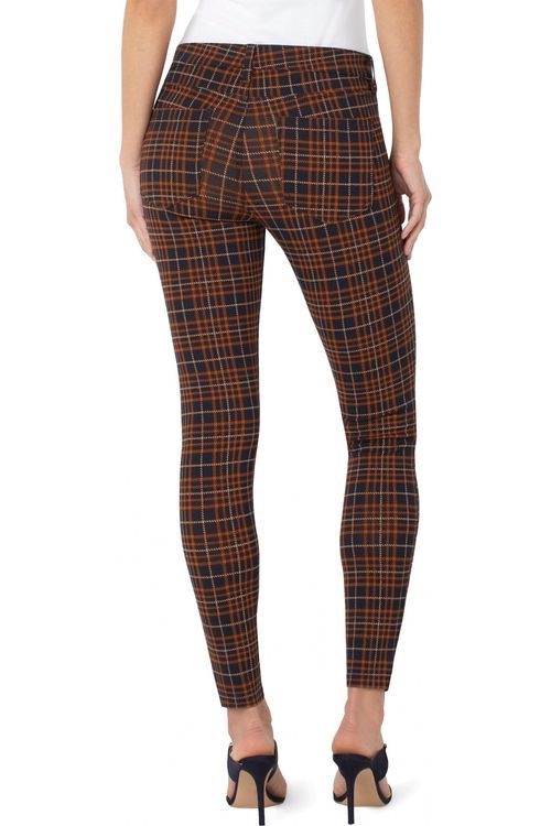 Schmal geschnittene Glencheck-Hose