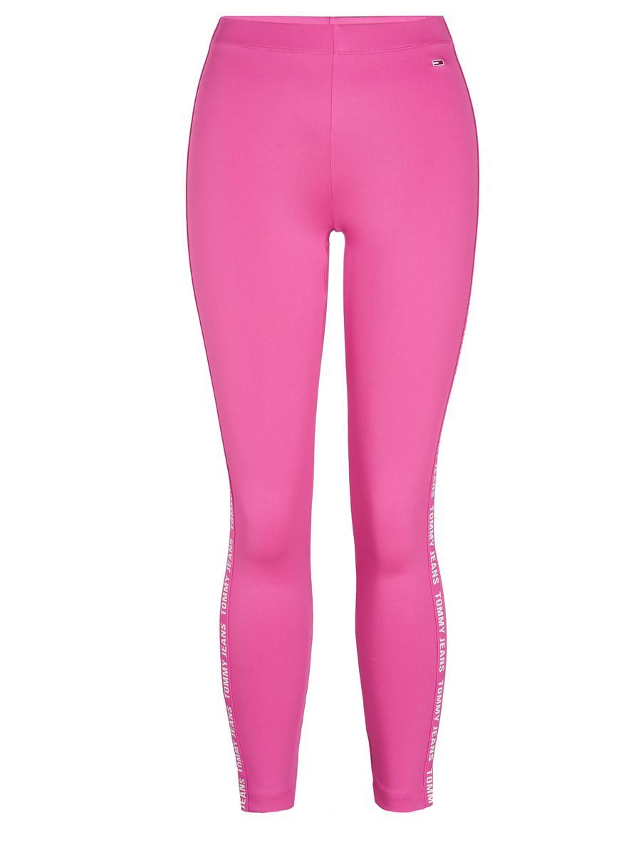 Schmal geschnittene Leggings mit Logo