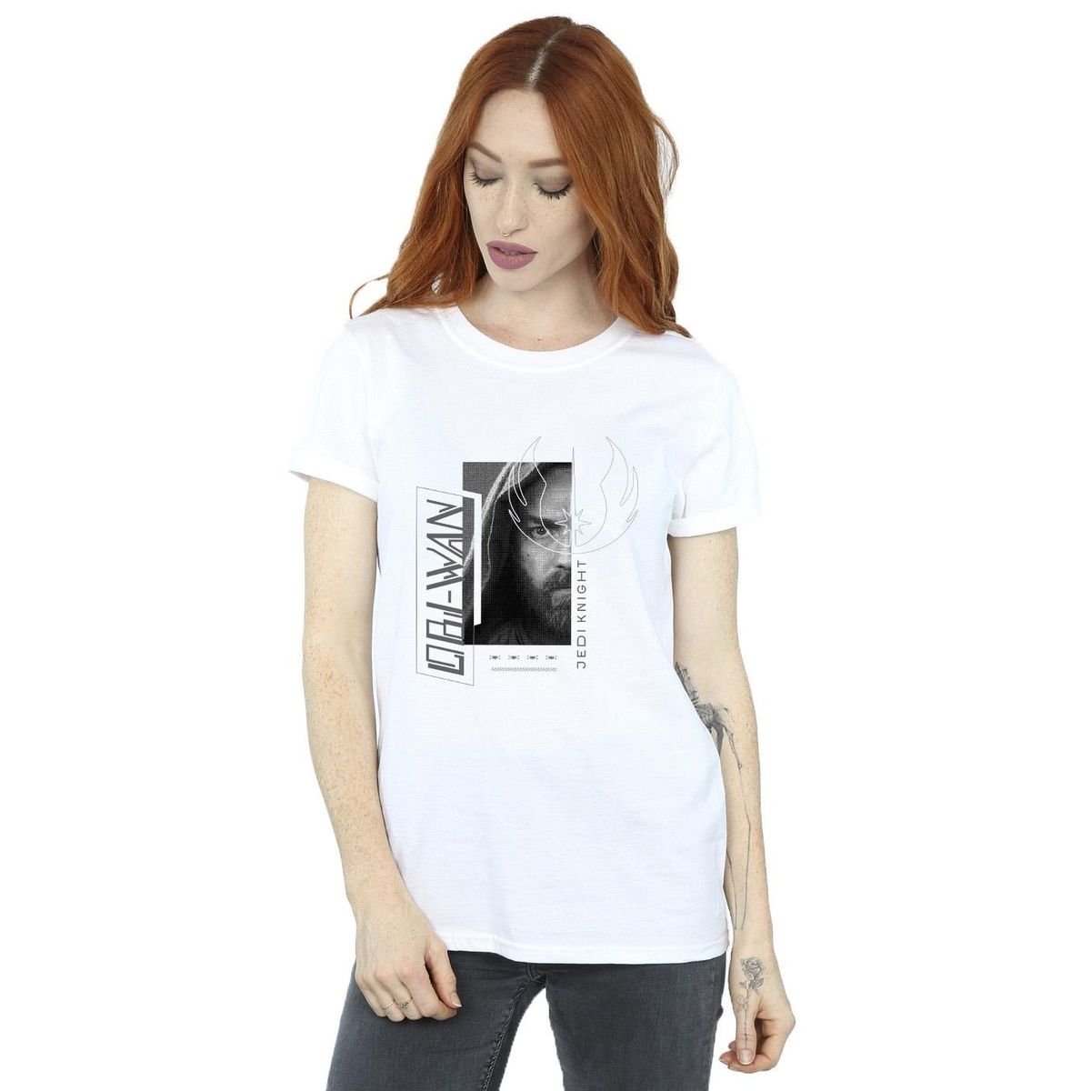 Obi-Wan Jedi Ritter Grafik-T-Shirt