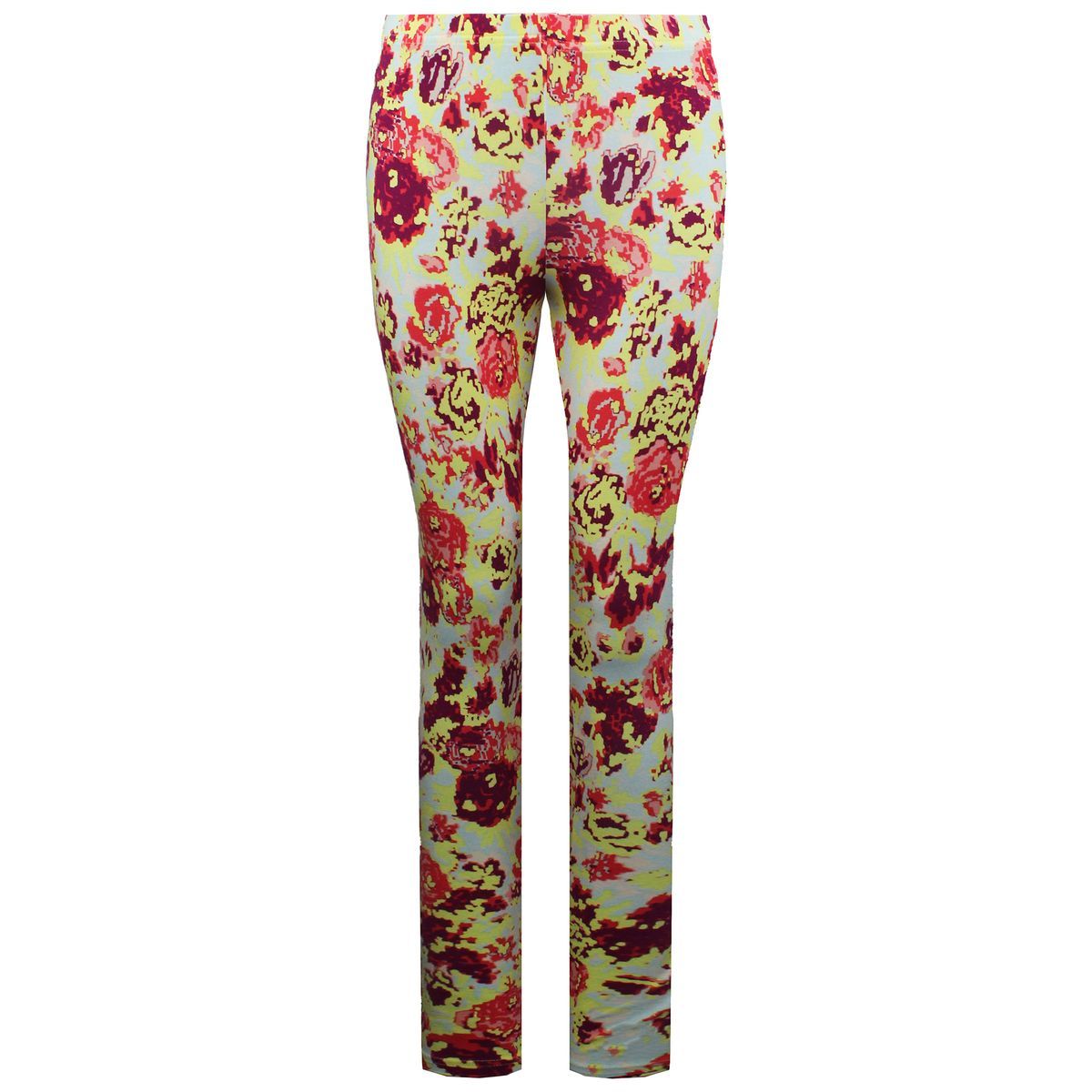Leggings mit abstraktem Blumenmuster